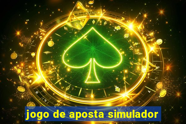 jogo de aposta simulador